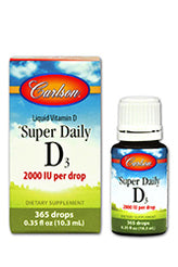Super Daily D3 2,000IU 0.35 Ounces