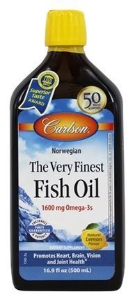 The Very Finest Fish Oil™ Liquid - Lemon 500 Milliliters