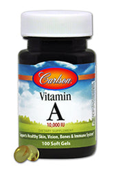 Vitamin A 10,000IU 100 Softgels