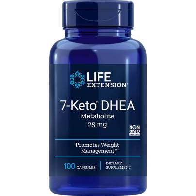 7-KETO DHEA 25mg 100 capsules