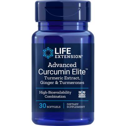 Advanced Curcumin Elite™ Turmeric Extract, Ginger & Turmerones 30 Softgels