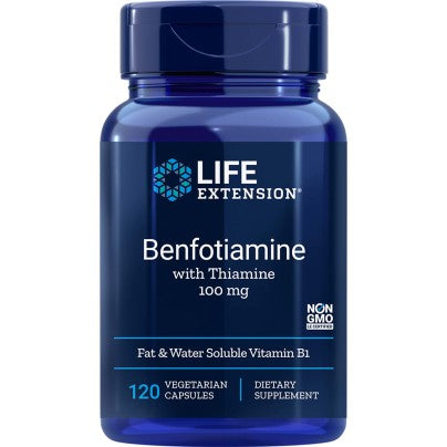 Benfotiamine w/Thiamine 120 capsules