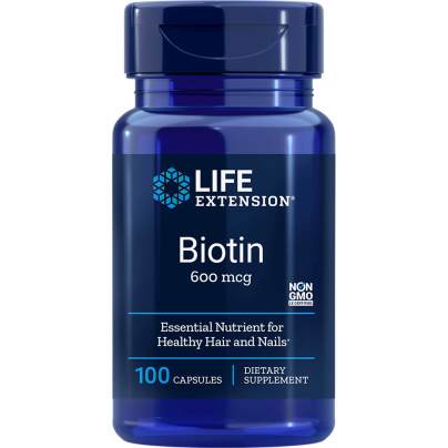 Biotin 600mcg 100 capsules