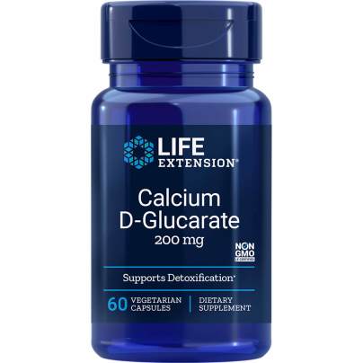 Calcium D Glucarate 200mg 60 capsules