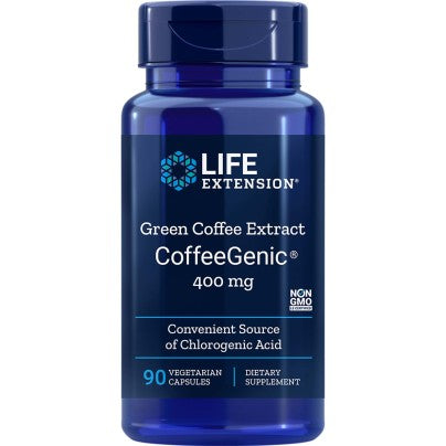 CoffeeGenic Green Coffee Extract 400mg 90 capsules