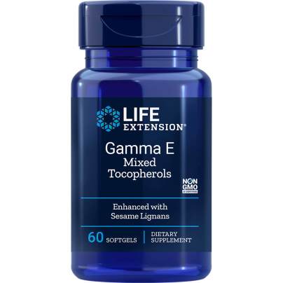 Gamma E Tocopherol w/Sesame Lignans 60 Softgels