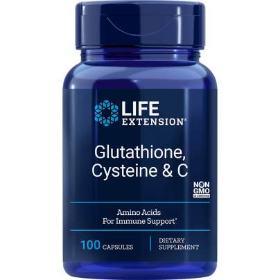 Glutathione, Cysteine &amp; C 100 capsules