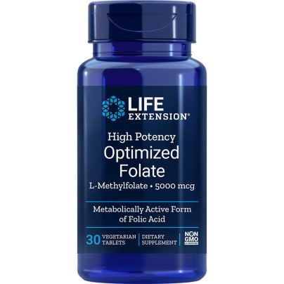 High Potency Optimized Folate 8500mcg 30 tablets