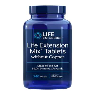 Life Extension Mix™ Tablets without Copper 240 tablets