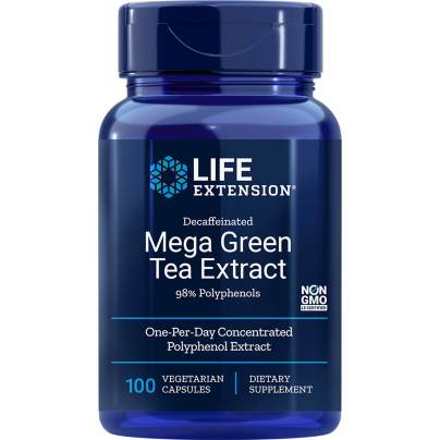Mega Green Tea Extract (decaffeinated) 100 capsules
