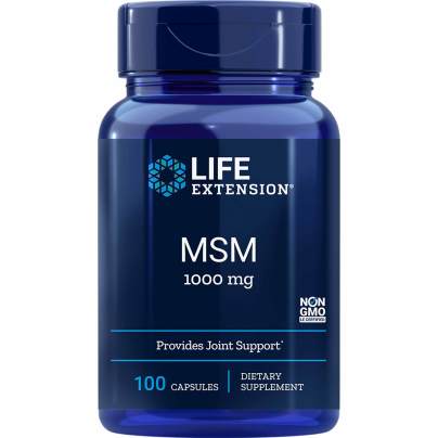 MSM 1000mg 100 capsules