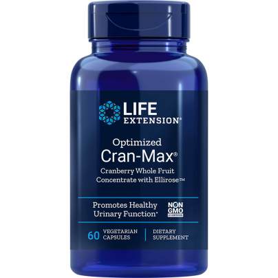 Optimized Cran-Max w/Ellirose 60 capsules