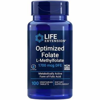 Optimized Folate (L-Methylfolate) 100 tablets