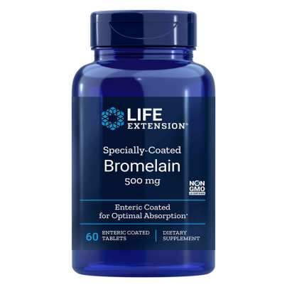 Specially-Coated Bromelain 60 tablets
