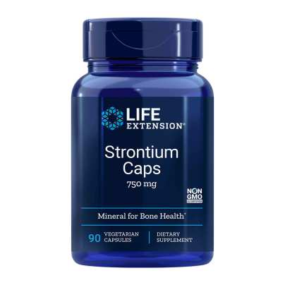 Strontium 750mg 90 capsules