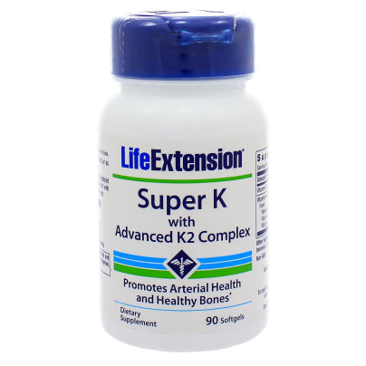 Super K with Advanced K2 Complex 90 Softgels