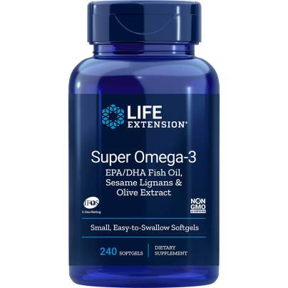 Super Omega-3 EPA/DHA Easy to Swallow 240 Softgels