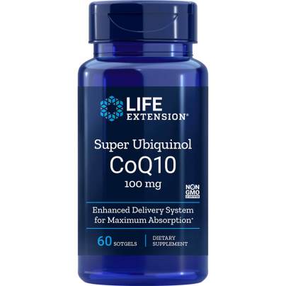 Super Ubiquinol CoQ10 100mg 60 Softgels