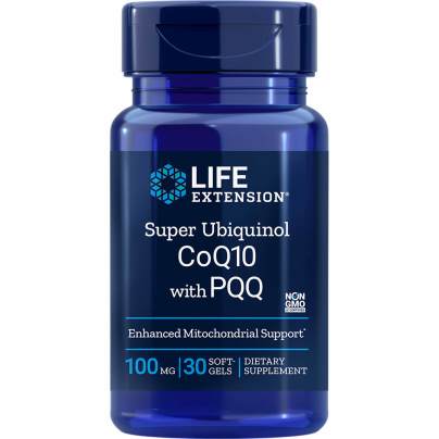 Super Ubiquinol CoQ10 with PQQ 30 Softgels