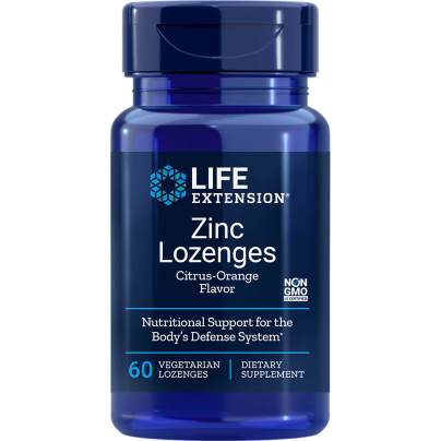 Zinc Lozenges 18.75mg 60 lozenges