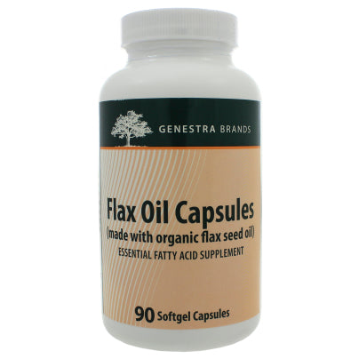 Organic Flax Oil Capsules 90 capsules