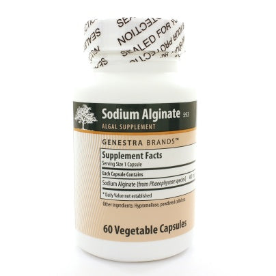 Sodium Alginate 60 capsules