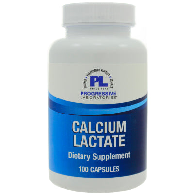 Calcium Lactate 115mg 100 capsules