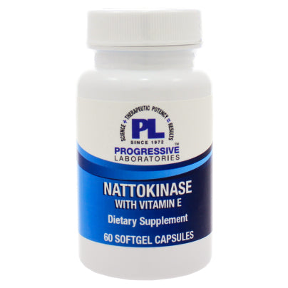 Nattokinase with Vitamin E 60 Softgels