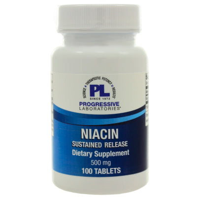 Niacin Sustained Release 500mg 100 tablets