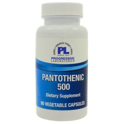 Pantothenic 500mg 90 capsules