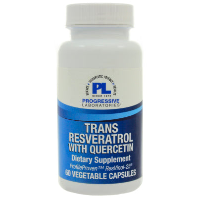 Trans-Resveratrol w/ Quercetin 125mg 60 capsules