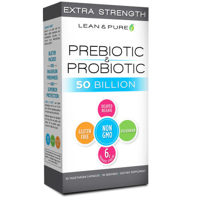 Prebiotic & Probiotic, Extra Strength 30 capsules