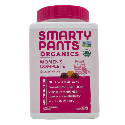 SmartyPants Organics Women's Complete 120 gummies