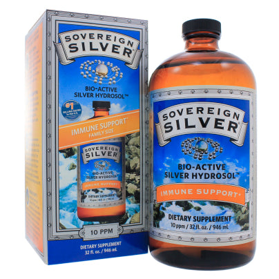 Bio-Active Silver Hydrosol Immune Screw Top 32 Ounces