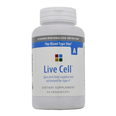 Live Cell Sprouted Food Complex (Type A) 90 capsules