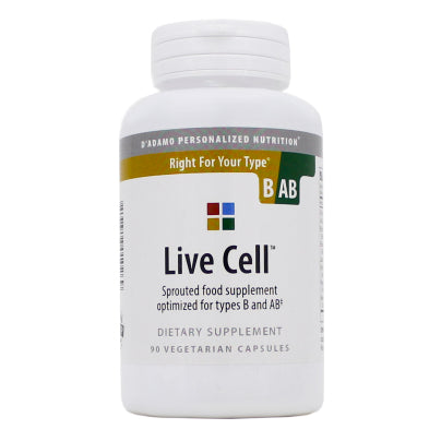 Live Cell Sprouted Food Complex (Type AB/B) 90 capsules