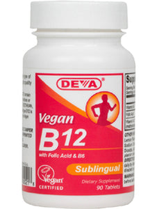 Vegan Vitamin B-12 (Fast Dissolve) - 1000mcg 90 tablets