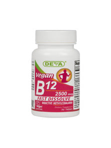 Vegan Vitamin B-12 (Fast Dissolve) - 2500mcg 90 tablets