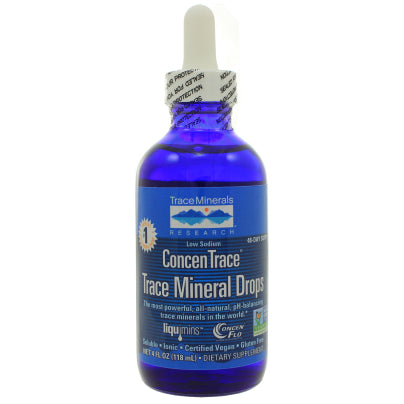 Concentrace Trace Mineral Drops - Glass 4 Ounces