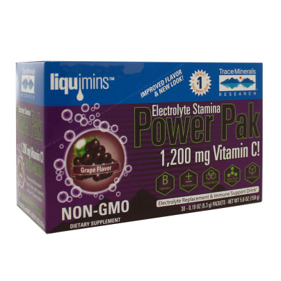 Electrolyte Stamina Power Pak - Concord Grape 30 packets