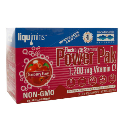 Electrolyte Stamina Power Pak - Cranberry 30 packets