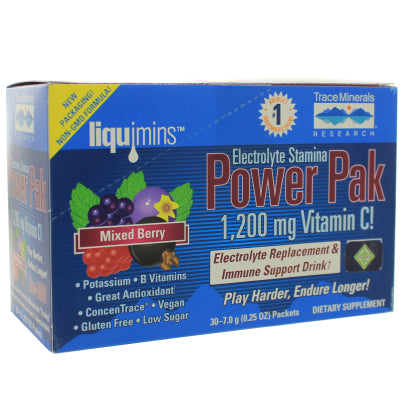 Electrolyte Stamina Power Pak - Non-GMO Mixed Berry 30 packets