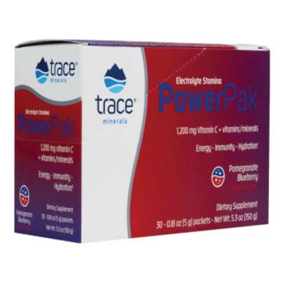 Electrolyte Stamina Power Pak - Non-GMO Pom-Blueberry 30 packets