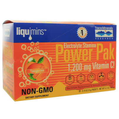 Electrolyte Stamina Power Pak - Non-GMO Tangerine 30 packets
