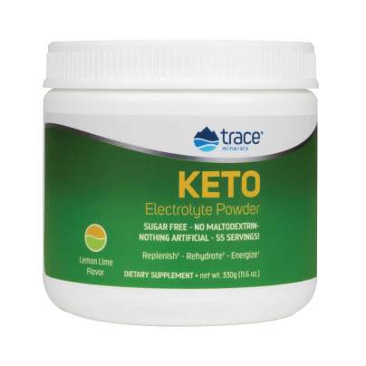 KETO Electrolyte Powder - Lemon Lime 330 Grams