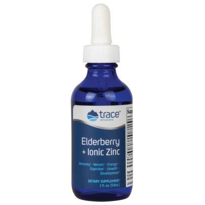 Liquid Ionic Elderberry + Ionic Zinc 2 ounces