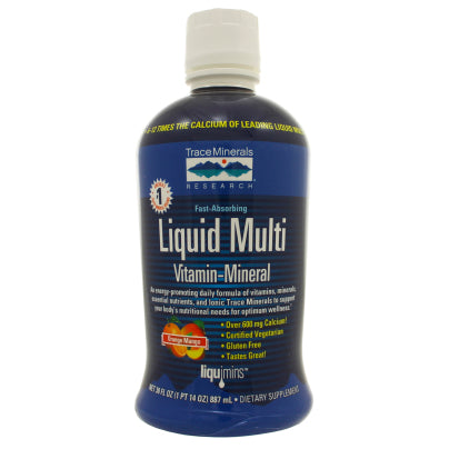 Liquid Multi Vitamin-Mineral Orange Mango 30 Ounces