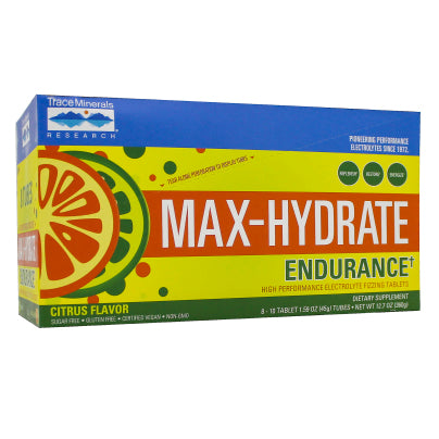 Max Hydration - Endurance Effervescent Citrus 8 Tubes
