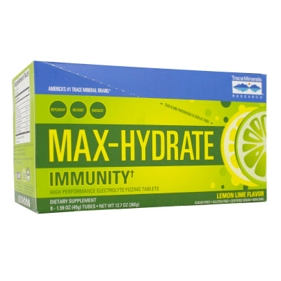 Max Hydration - Immunity Effervescent Lemon Lime 8 Tubes
