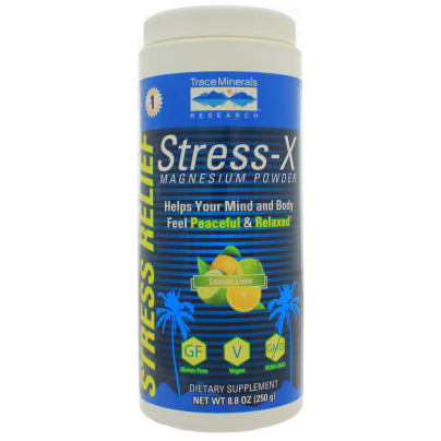 Stress-X Magnesium Powder Lemon-Lime 8.8 Ounces